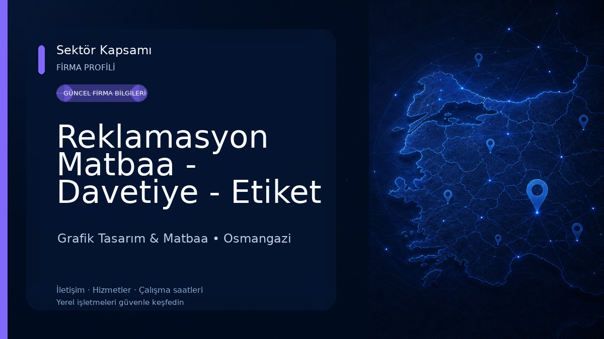 Reklamasyon Matbaa - Davetiye - Etiket
