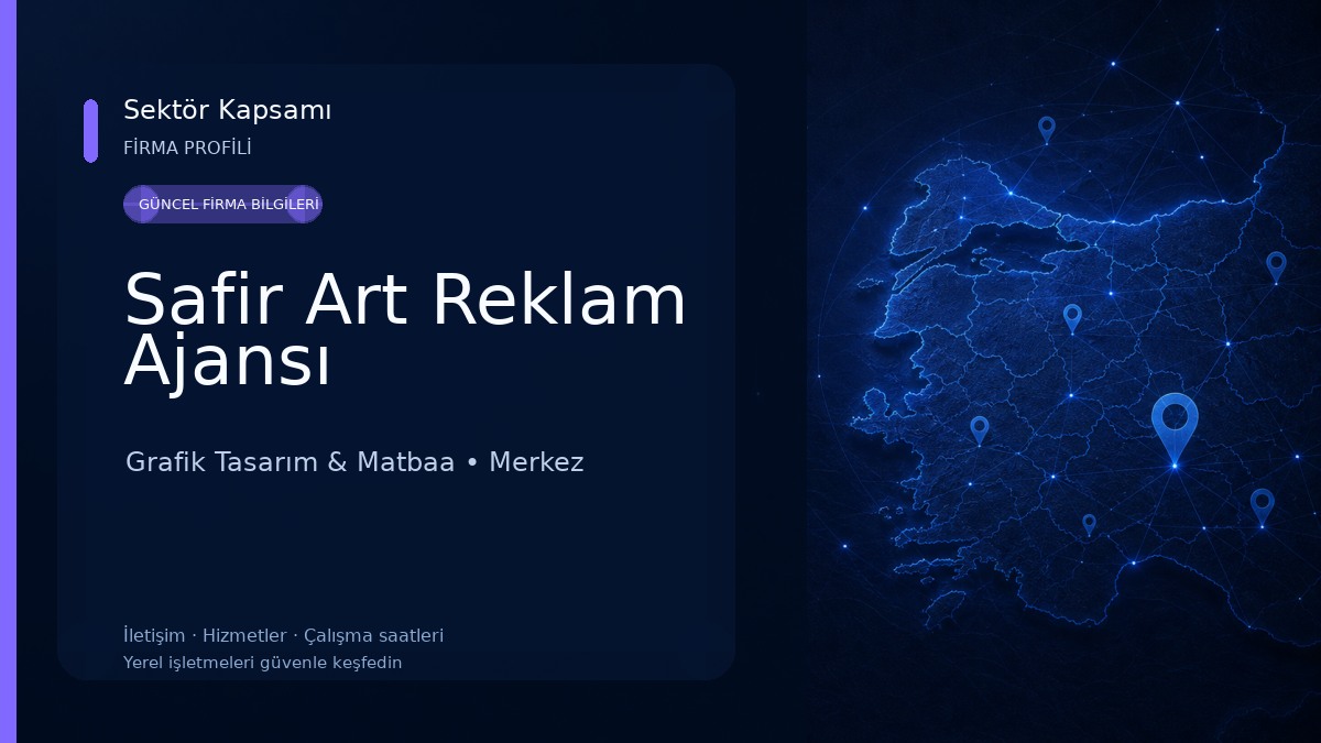 Safir Art Reklam Ajansı Grafik Tasarım & Matbaa