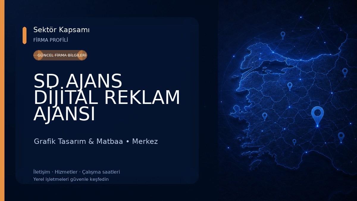 SD AJANS DİJİTAL REKLAM AJANSI Grafik Tasarım & Matbaa