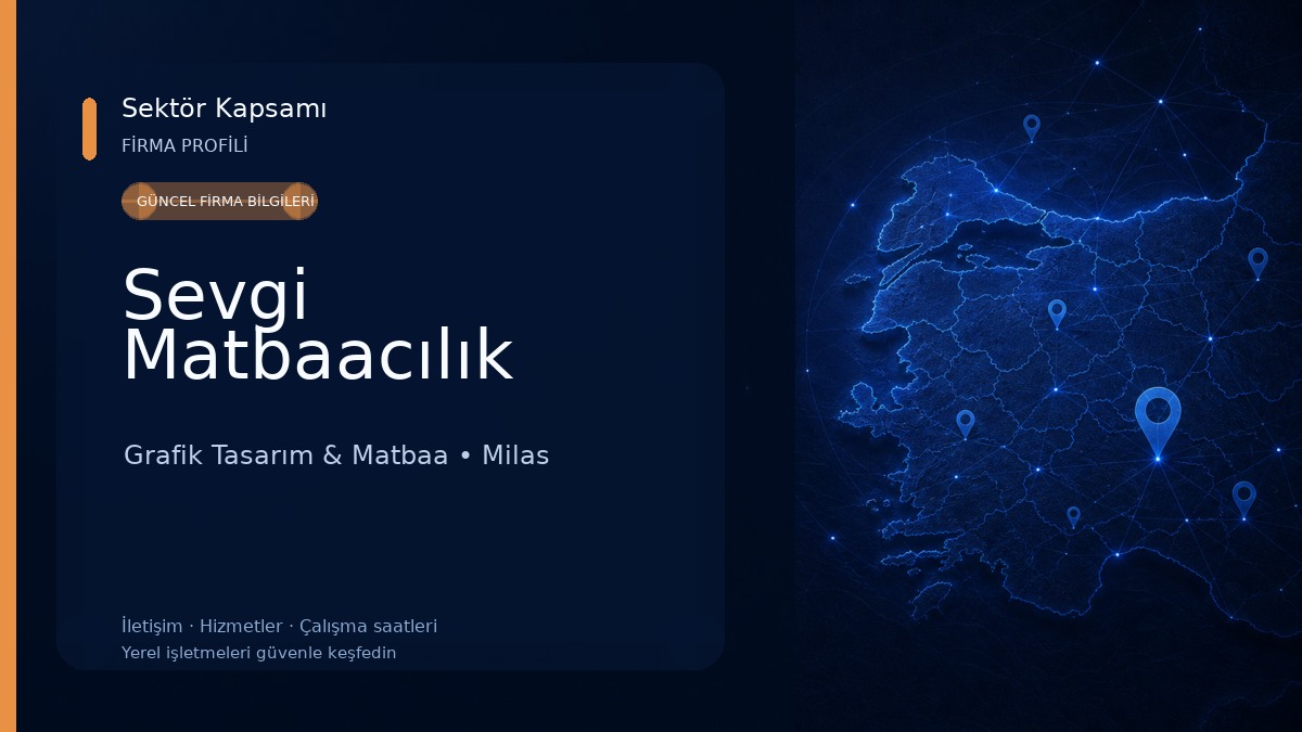 Sevgi Matbaacılık Grafik Tasarım & Matbaa