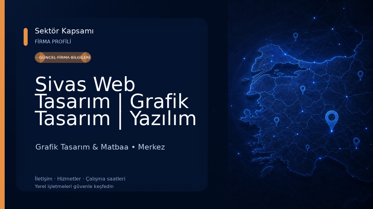 Sivas Web Tasarım | Grafik Tasarım | Yazılım | Sosyal Medya Danışmanlığı Grafik Tasarım & Matbaa