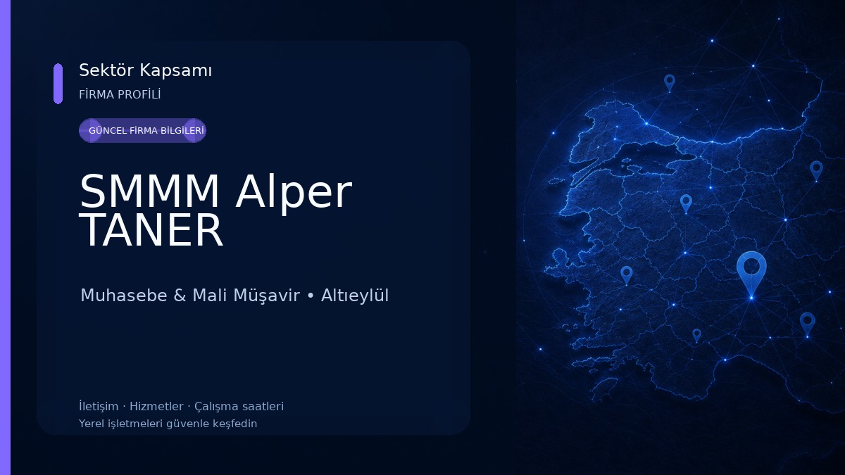 SMMM Alper TANER 