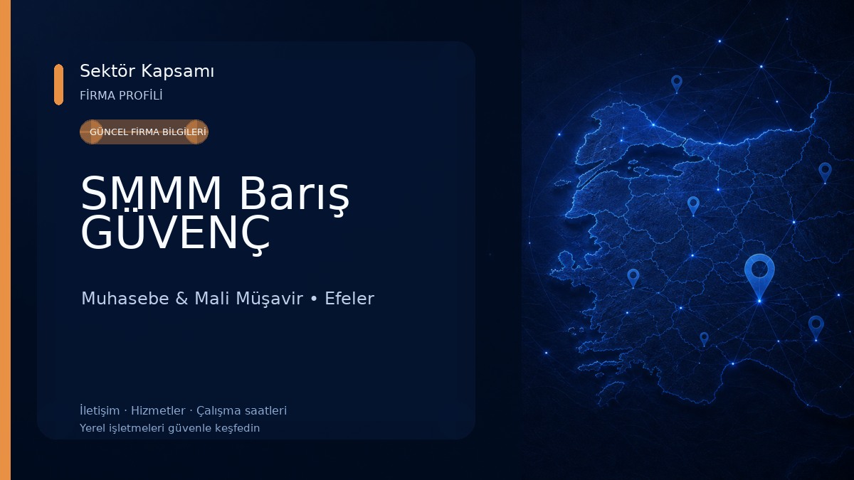 SMMM Barış GÜVENÇ Muhasebe & Mali Müşavir