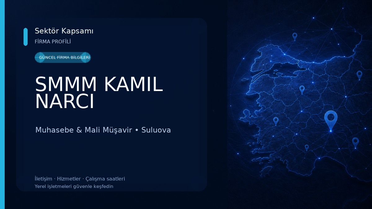 SMMM KAMIL NARCI Muhasebe & Mali Müşavir