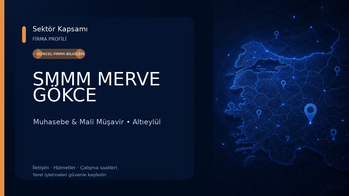SMMM MERVE GÖKCE Muhasebe & Mali Müşavir