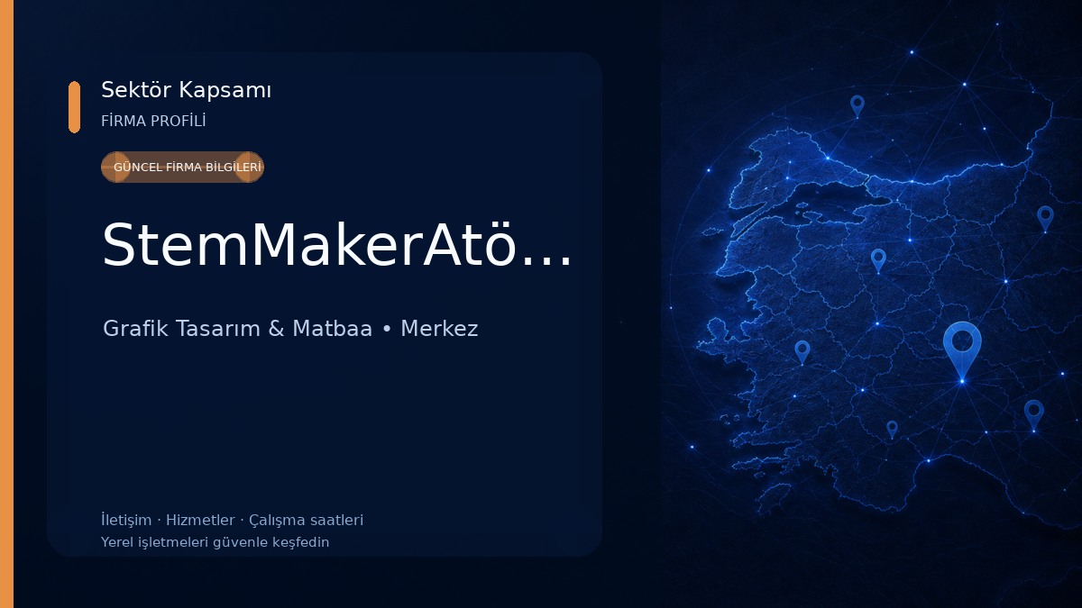 StemMakerAtölye Grafik Tasarım & Matbaa