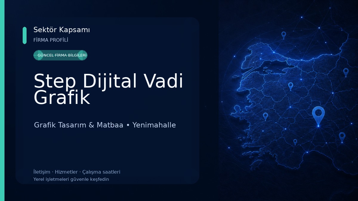 Step Dijital Vadi Grafik Grafik Tasarım & Matbaa