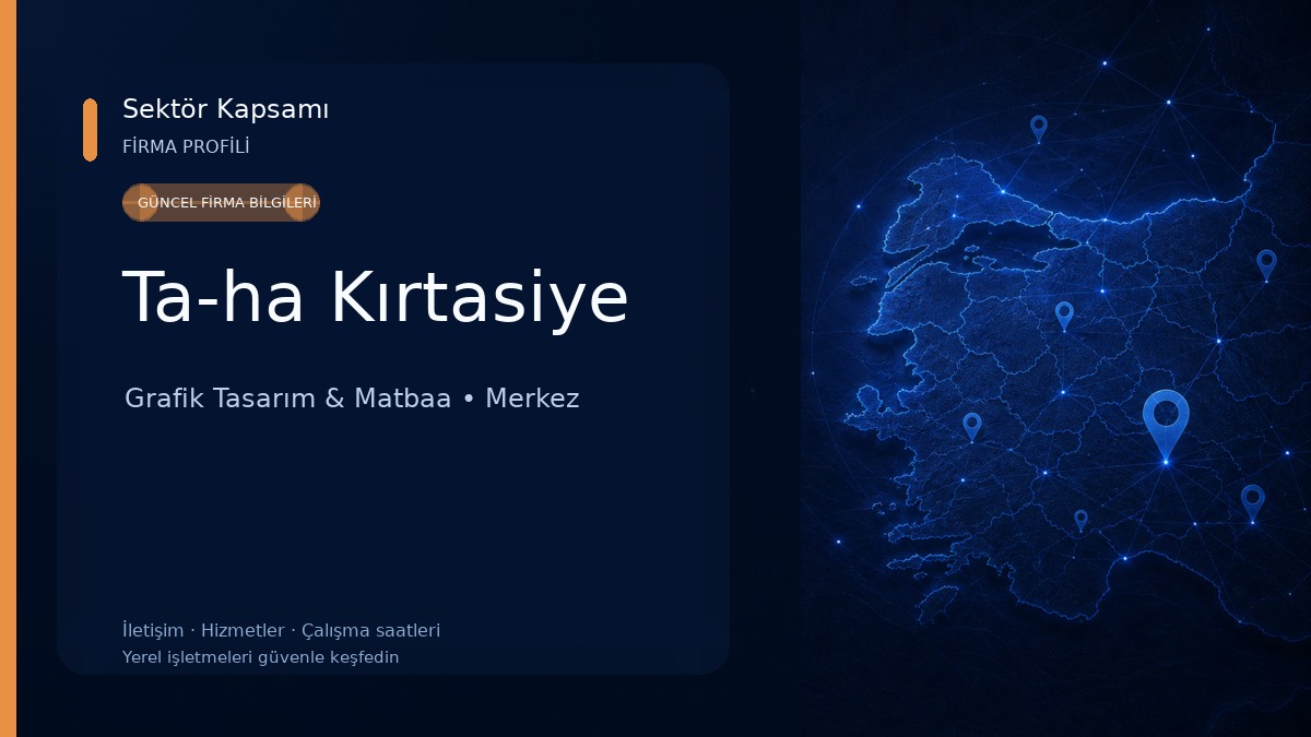 Ta-ha Kırtasiye Grafik Tasarım & Matbaa