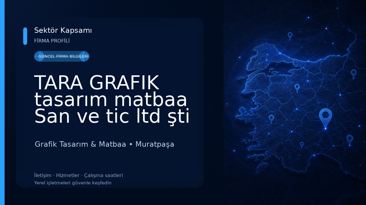 TARA GRAFIK tasarım matbaa San ve tic ltd şti