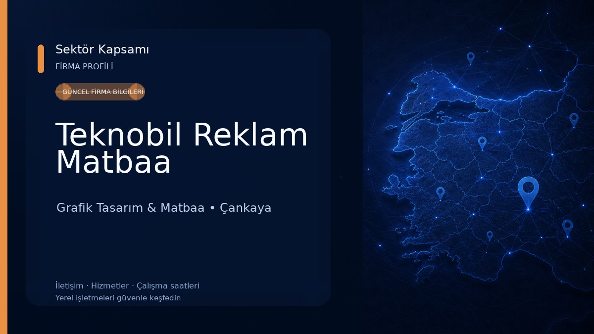 Teknobil Reklam Matbaa Grafik Tasarım & Matbaa