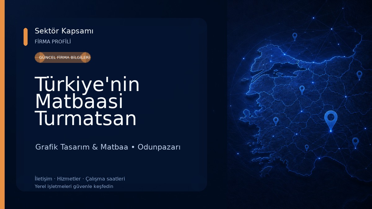 Türkiye'nin Matbaasi Turmatsan Eskişehir.. Grafik Tasarım & Matbaa