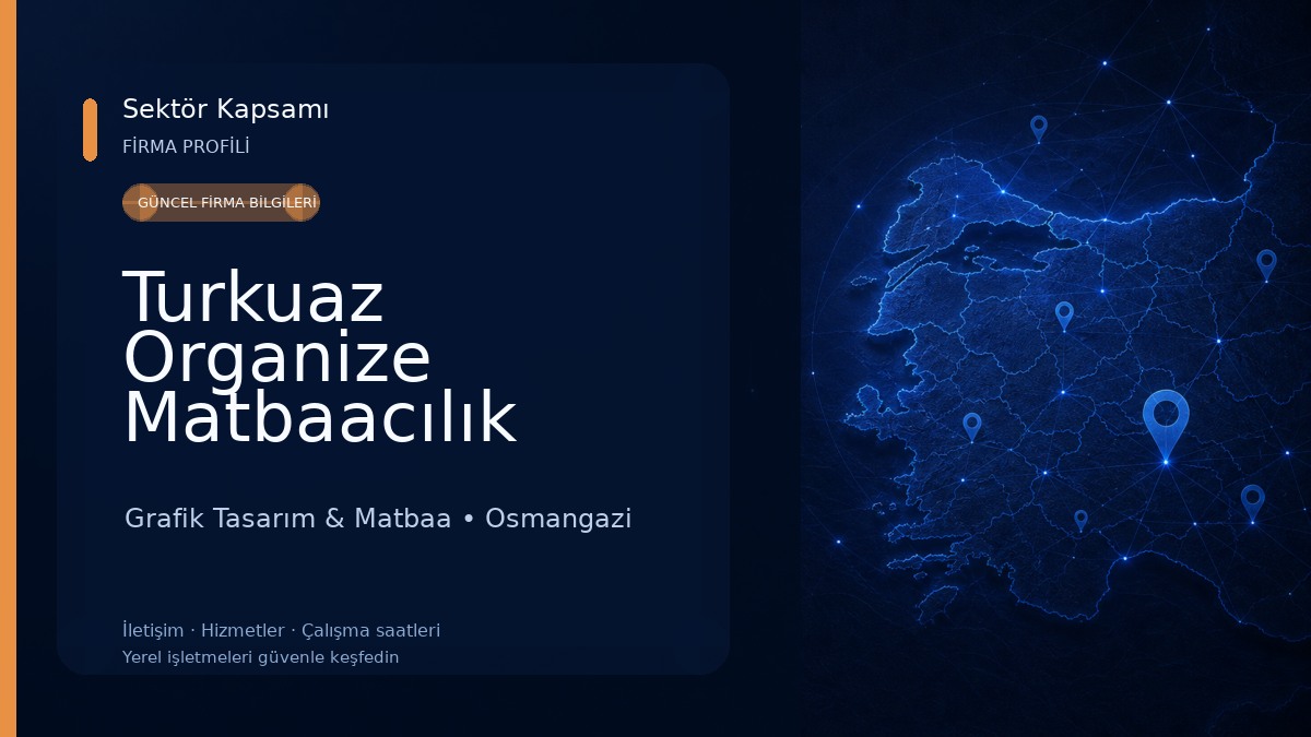 Turkuaz Organize Matbaacılık Grafik Tasarım & Matbaa