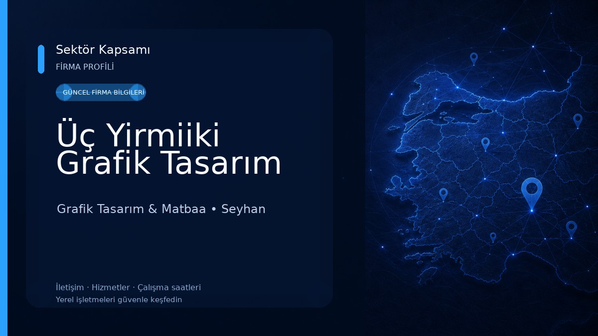 Üç Yirmiiki Grafik Tasarım Grafik Tasarım & Matbaa
