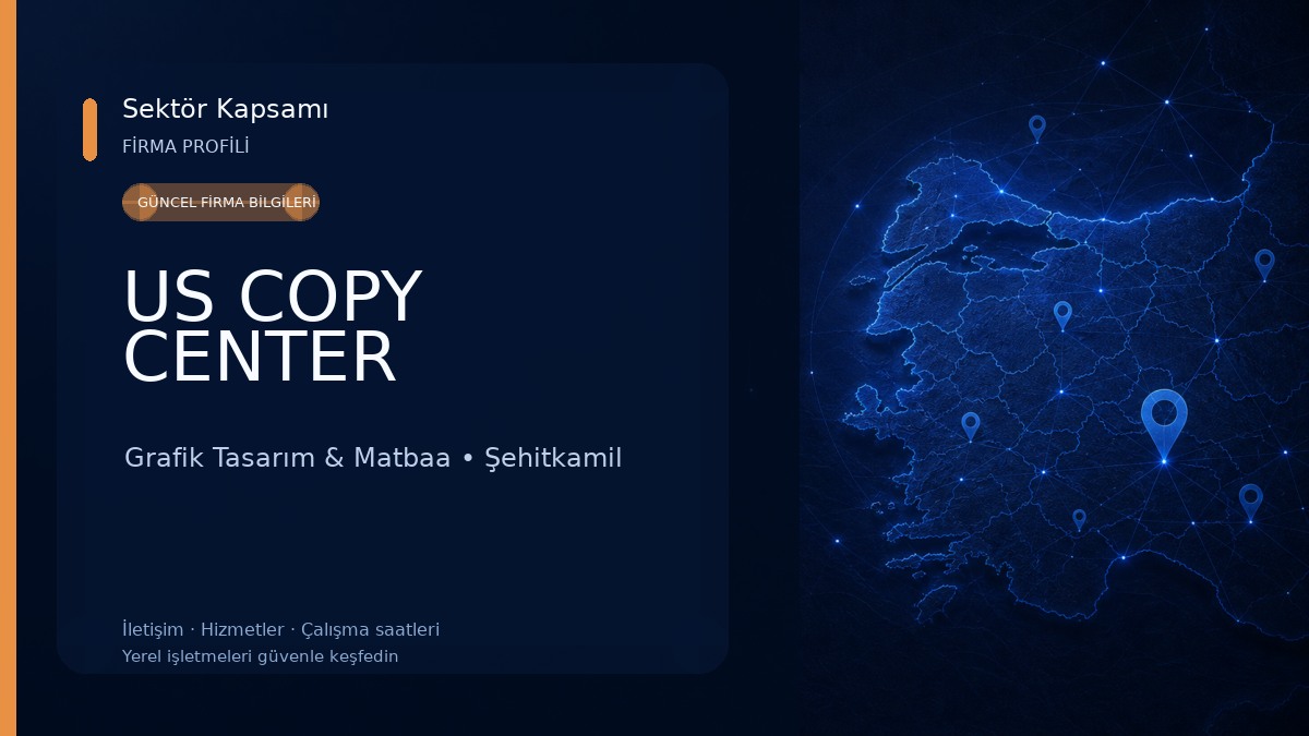 US COPY CENTER Grafik Tasarım & Matbaa