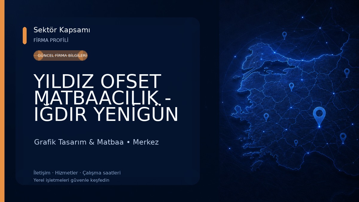 YILDIZ OFSET MATBAACILIK - IĞDIR YENİGÜN GAZETESİ Grafik Tasarım & Matbaa