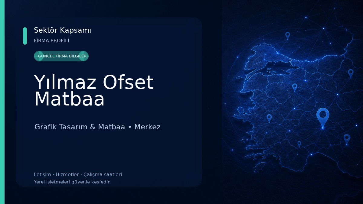 Yılmaz Ofset Matbaa 