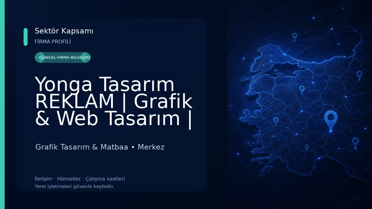Yonga Tasarım REKLAM | Grafik & Web Tasarım | SEO 