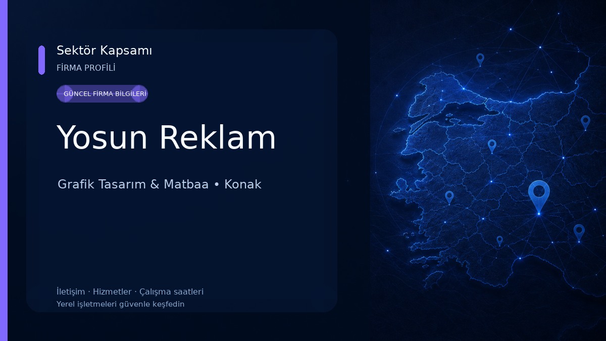 Yosun Reklam Grafik Tasarım & Matbaa