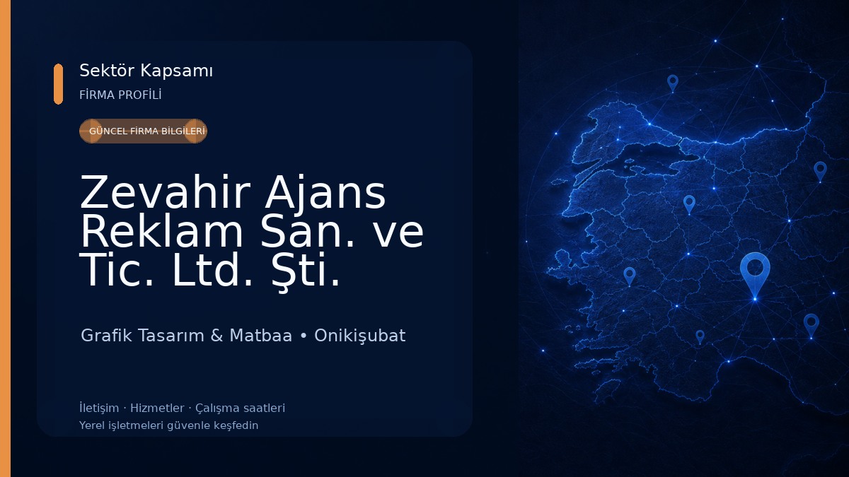 Zevahir Ajans Reklam San. ve Tic. Ltd. Şti. Grafik Tasarım & Matbaa